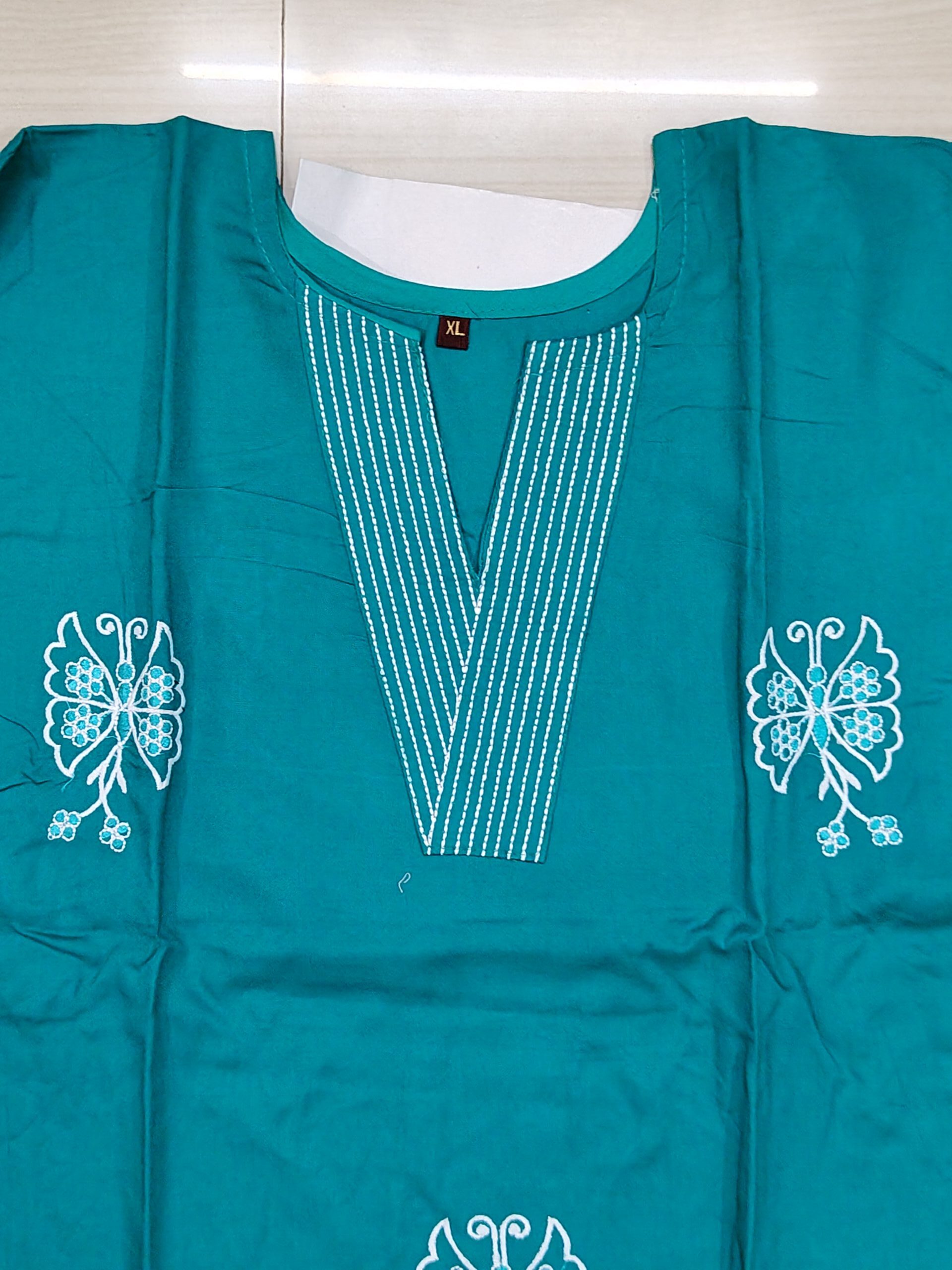 designer embroidery short coat set - Image 2