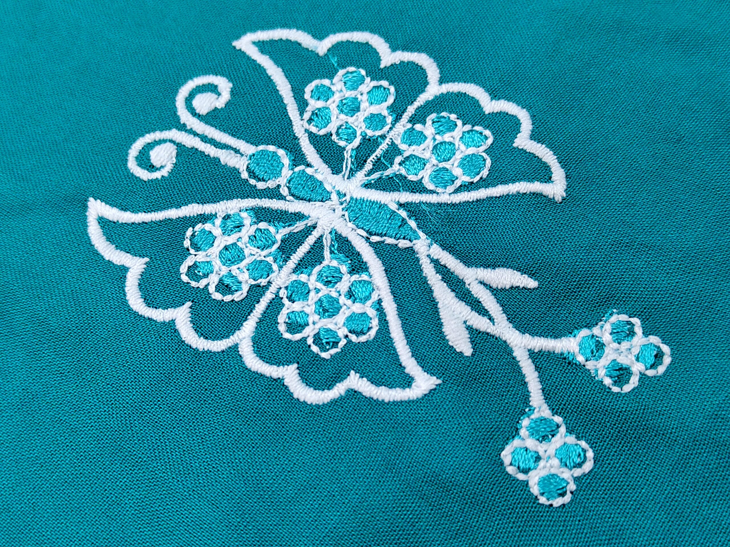 designer embroidery short coat set - Image 4