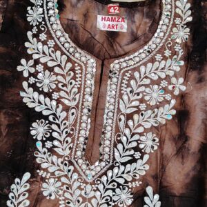 mirror work kurti