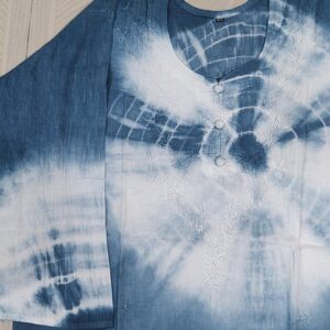 lakhnavi shaded colourful kurti