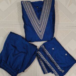 handwork anarkali 3 pc set