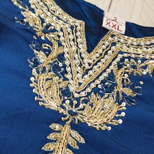 handwork 3 pc set with printer dupatta