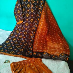 cotton bhandej suit